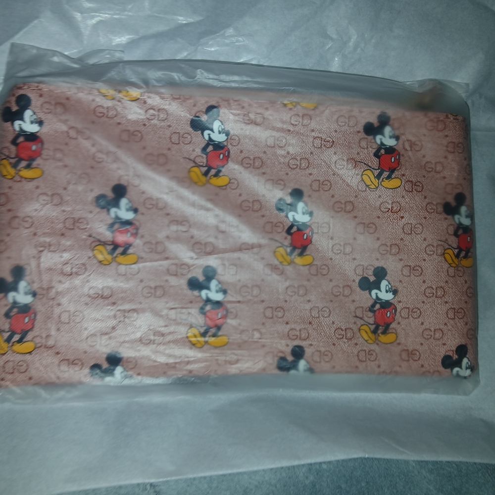 Charming Mickey Mouse Patterned Wristlet - image 8